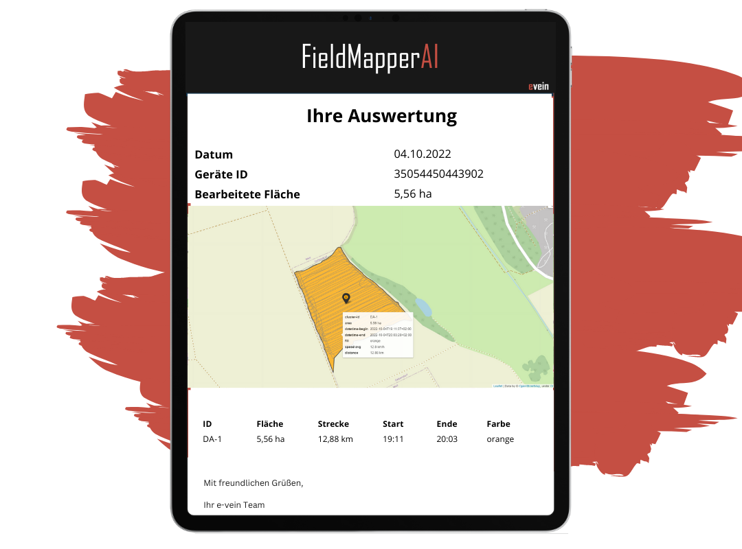 e-vein-FieldMapperAI-automatisches-Reporting